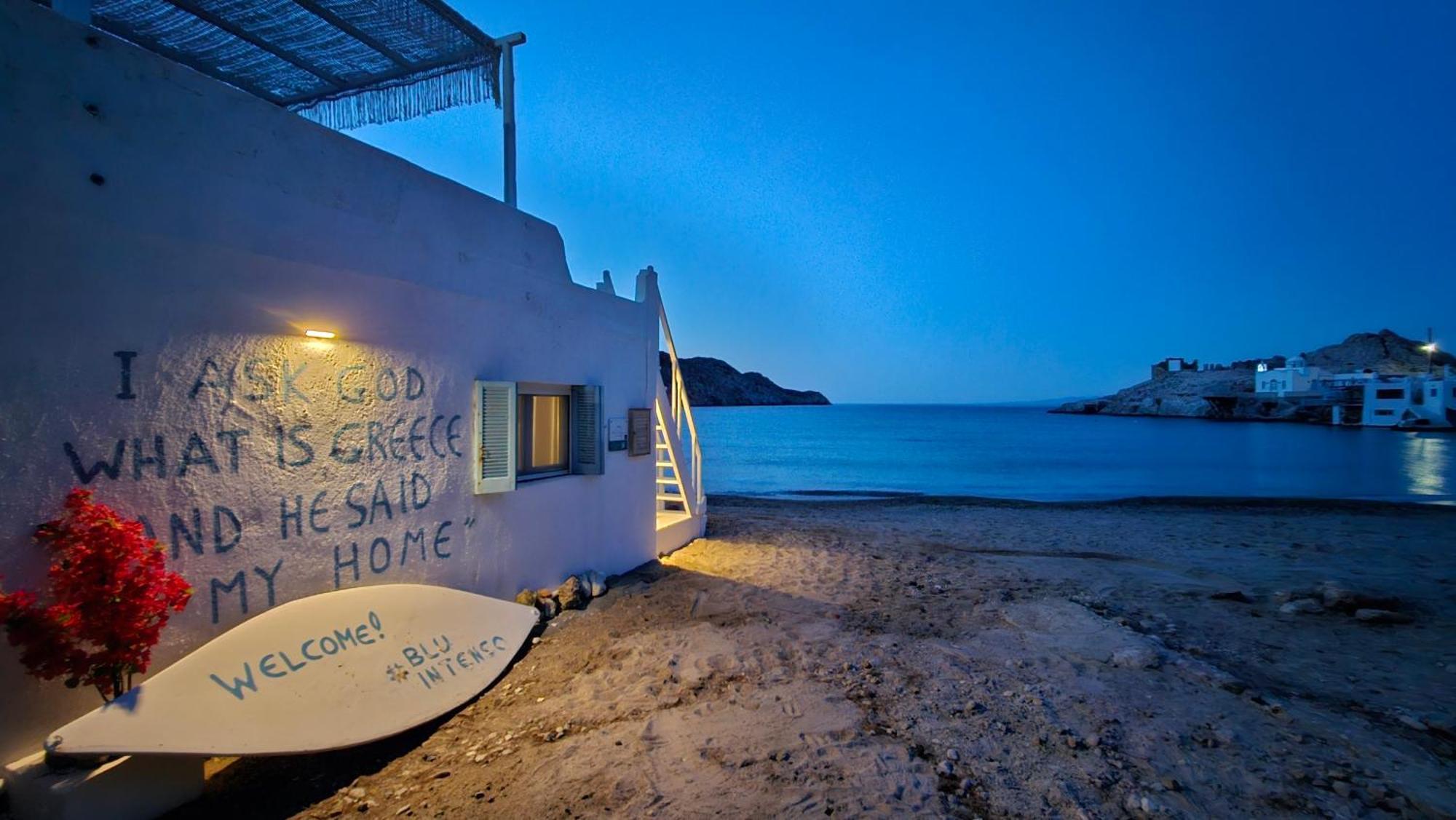Blu Intenso Boathouse Firopotamos エクステリア 写真